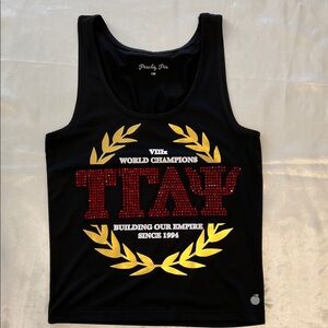 Black TGLC “Spartan” Theme Team Tank Top